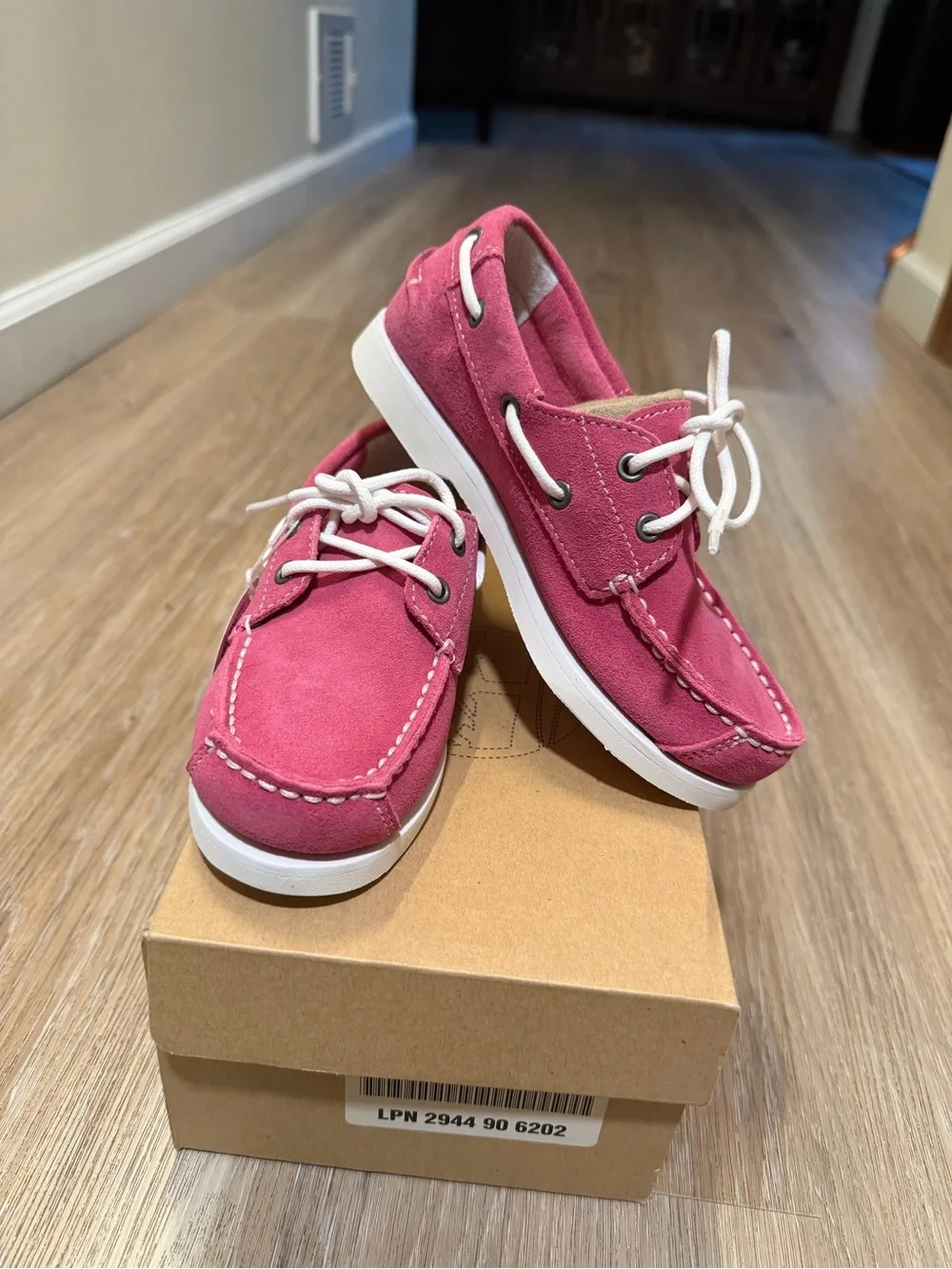Timberland Kids Pink Suede Boat Shoes NWT NIB multiple sizes available
